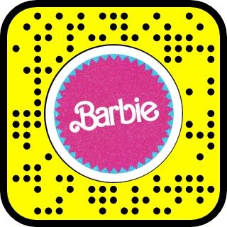 El nuevo filtro de Barbie en Snapchat.