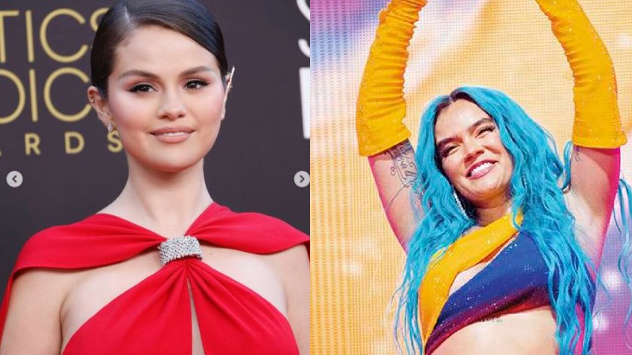 Selena Gómez bailó al ritmo de Karol G - Foto: Instagram @selenagomez -@gettyentertertaiment / Equipo Karol G