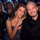 Valentina Ferrer y J Balvin durante la 61.ª Entrega Anual del GRAMMY.