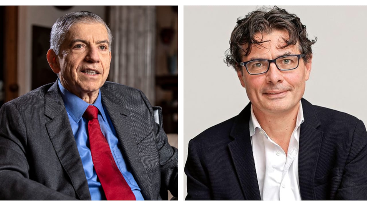 César Gaviria y Alejandro Gaviria