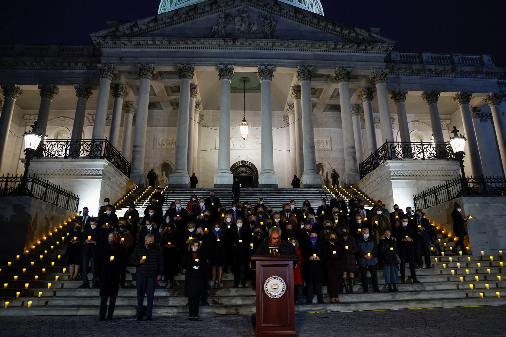 Primer aniversario del ataque Capitolio de los Estados Unidos.