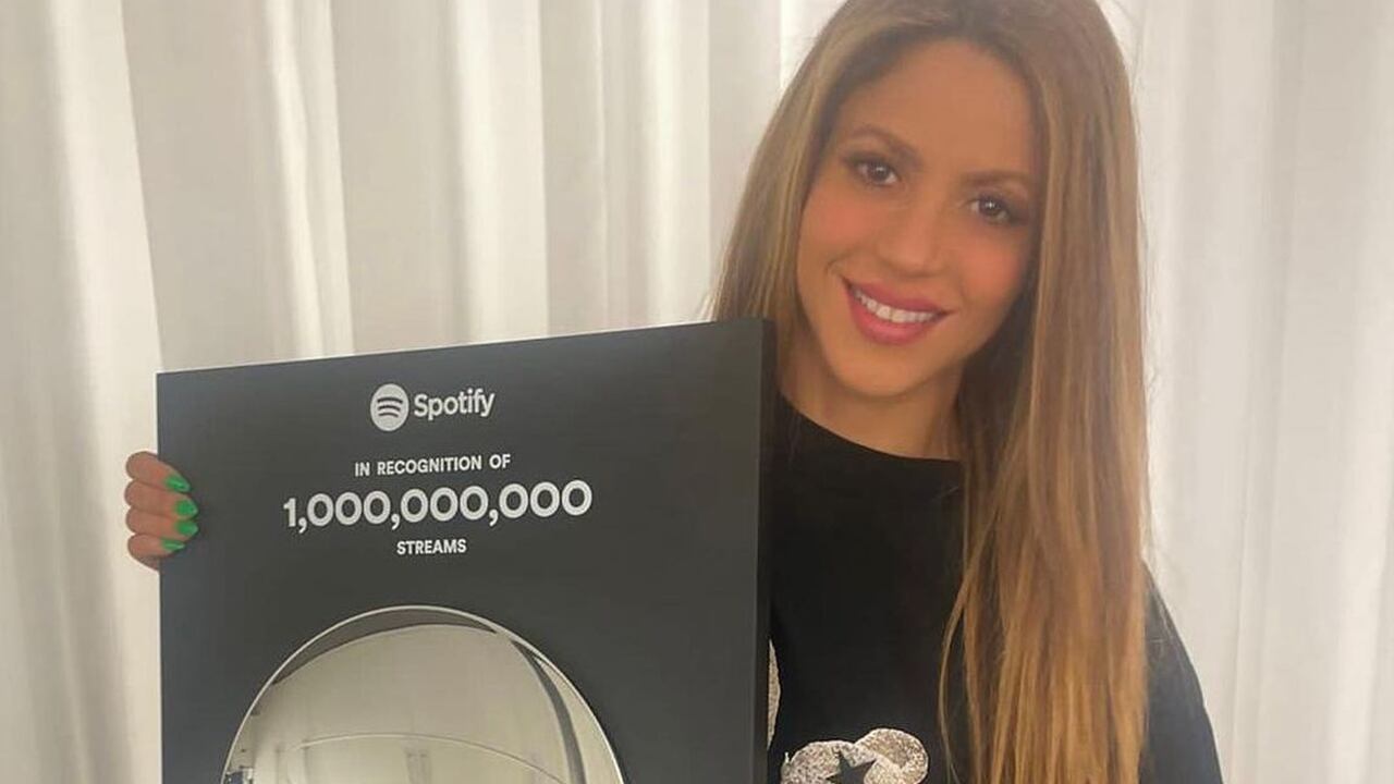 La cantante está en el top de los streaming.