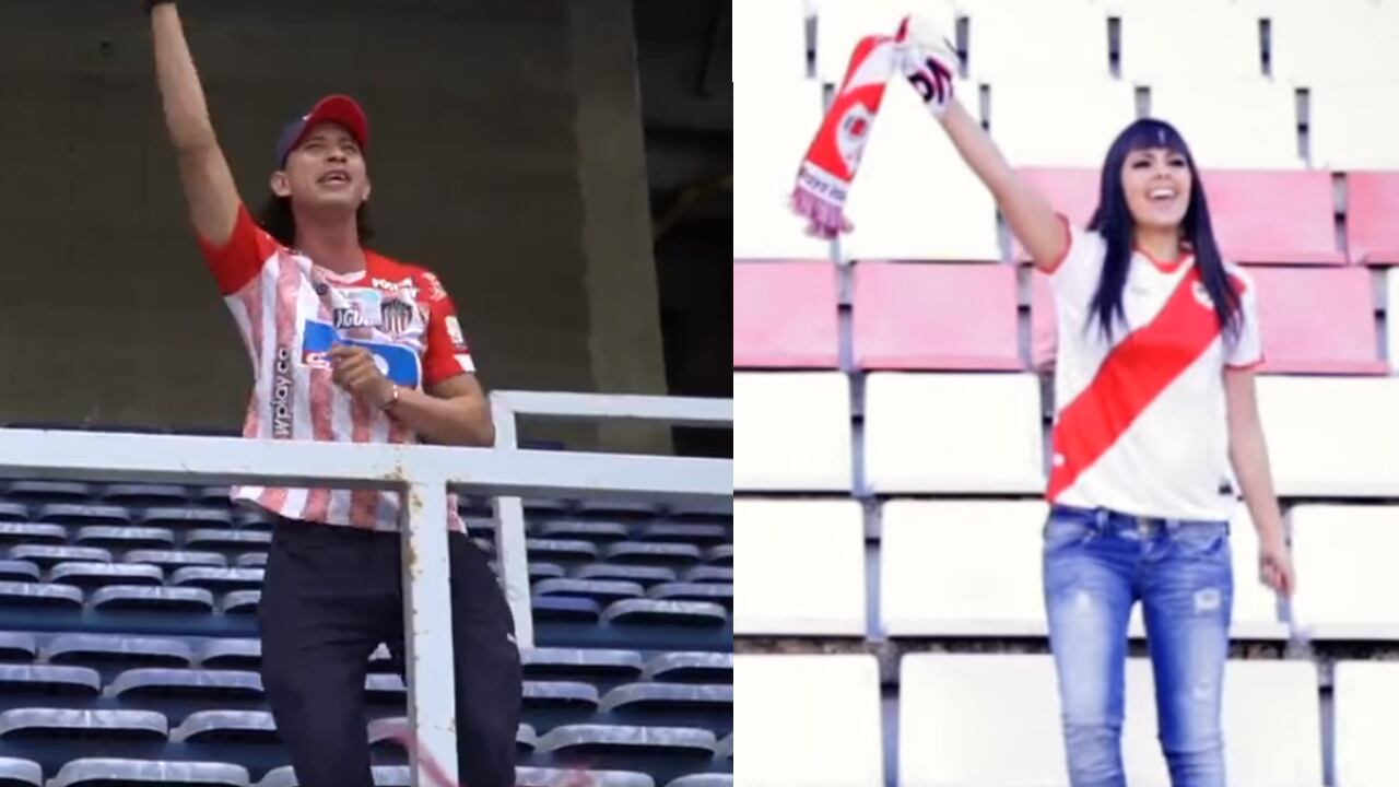 Ambos videos manejan el mismo concepto para invitar a los hinchas a abonarse