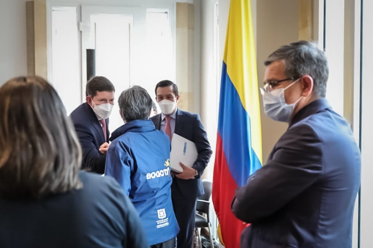 Reunión Min Justicia y Alcaldesa