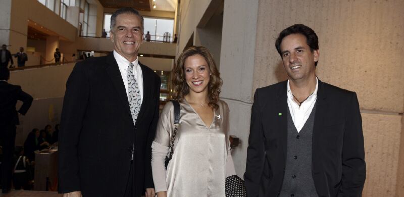 Felipe Alvarado, María Clara Lacouture y Ricardo Leyva.