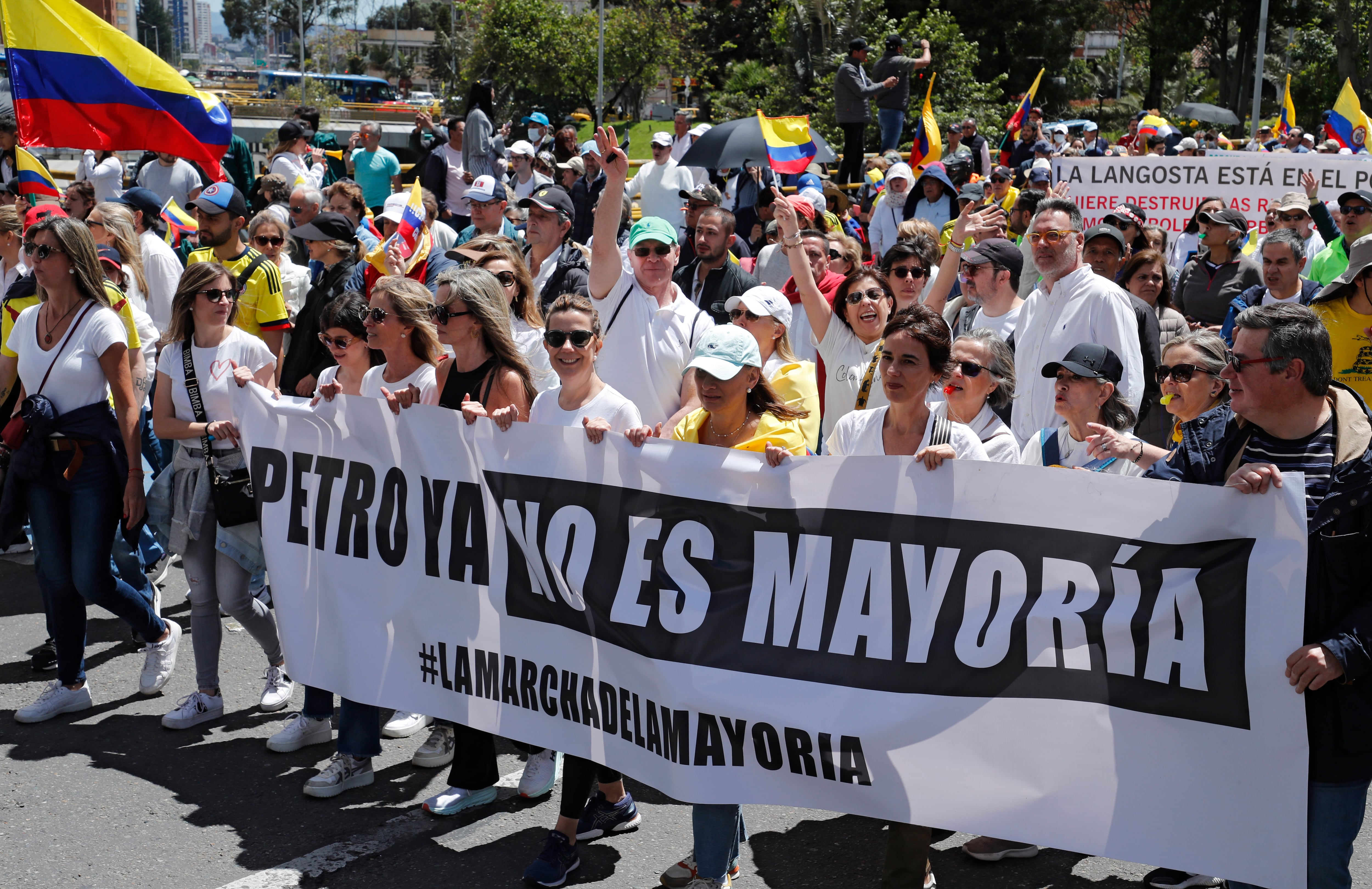 Miles de colombianos se dieron cita para protestar en contra de las reformas que busca aprobar el gobierno del presidente Gustavo Petro, en la llamada Marcha de la Mayoría.
cambio
Bogota junio 20 del 2023
Foto Guillermo Torres Reina / Semana