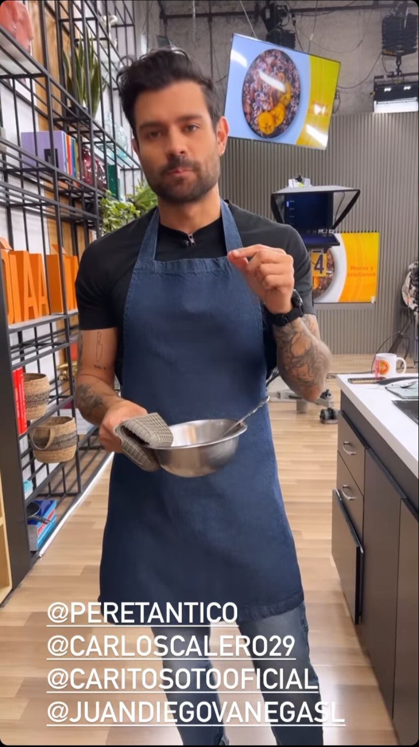 El chef fue elogiado por Carolina Cruz en Día a día.