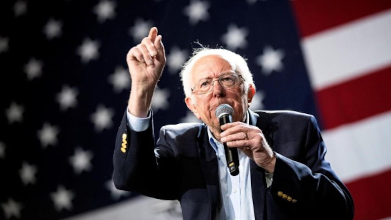 Bernie Sanders, senador de Estados Unidos.