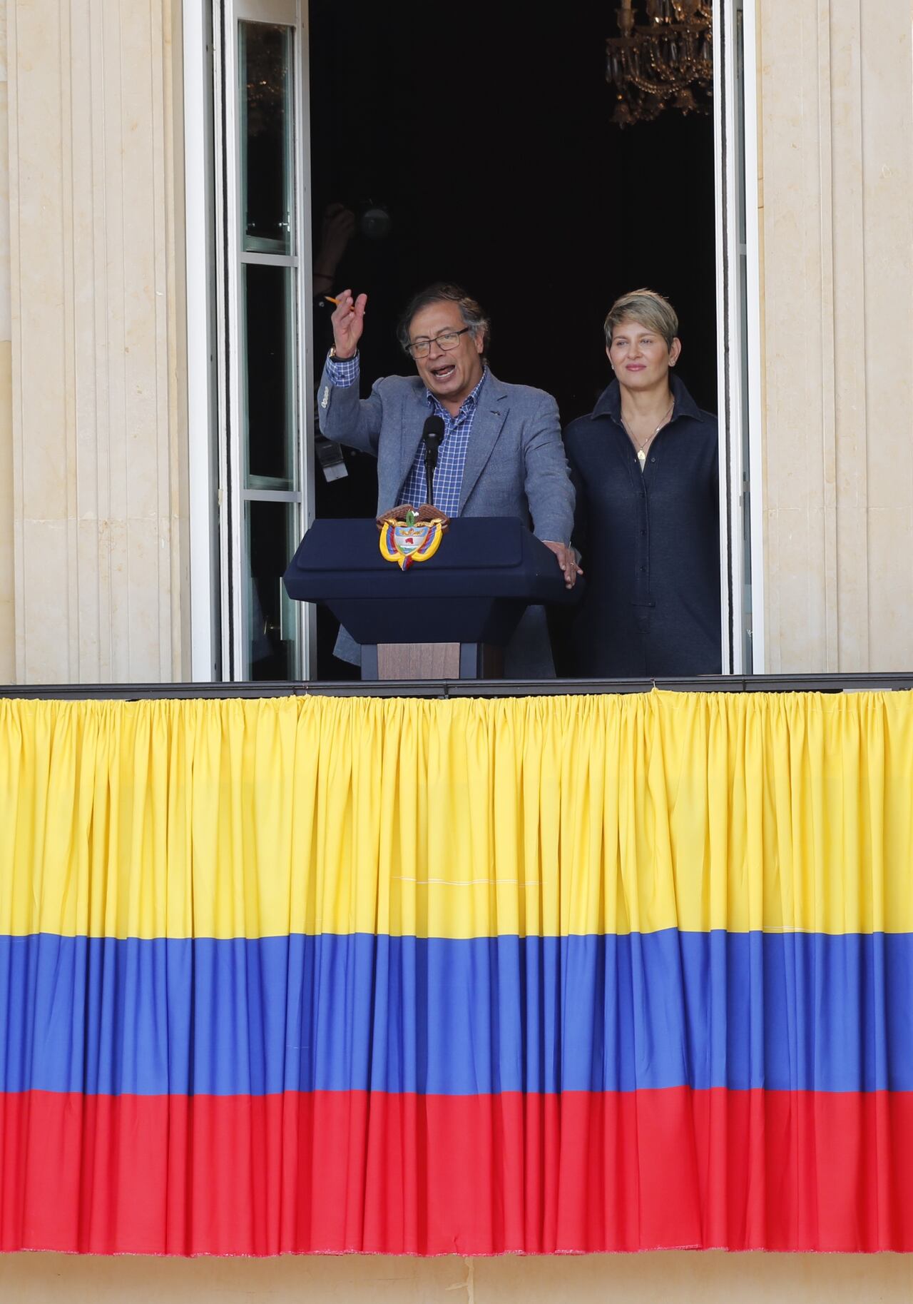 Oposición cuestionó discurso de Petro desde el balcón, dicen que se ...