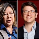 Luz Adriana Camargo, Miguel Uribe Turbay y Gustavo Petro.