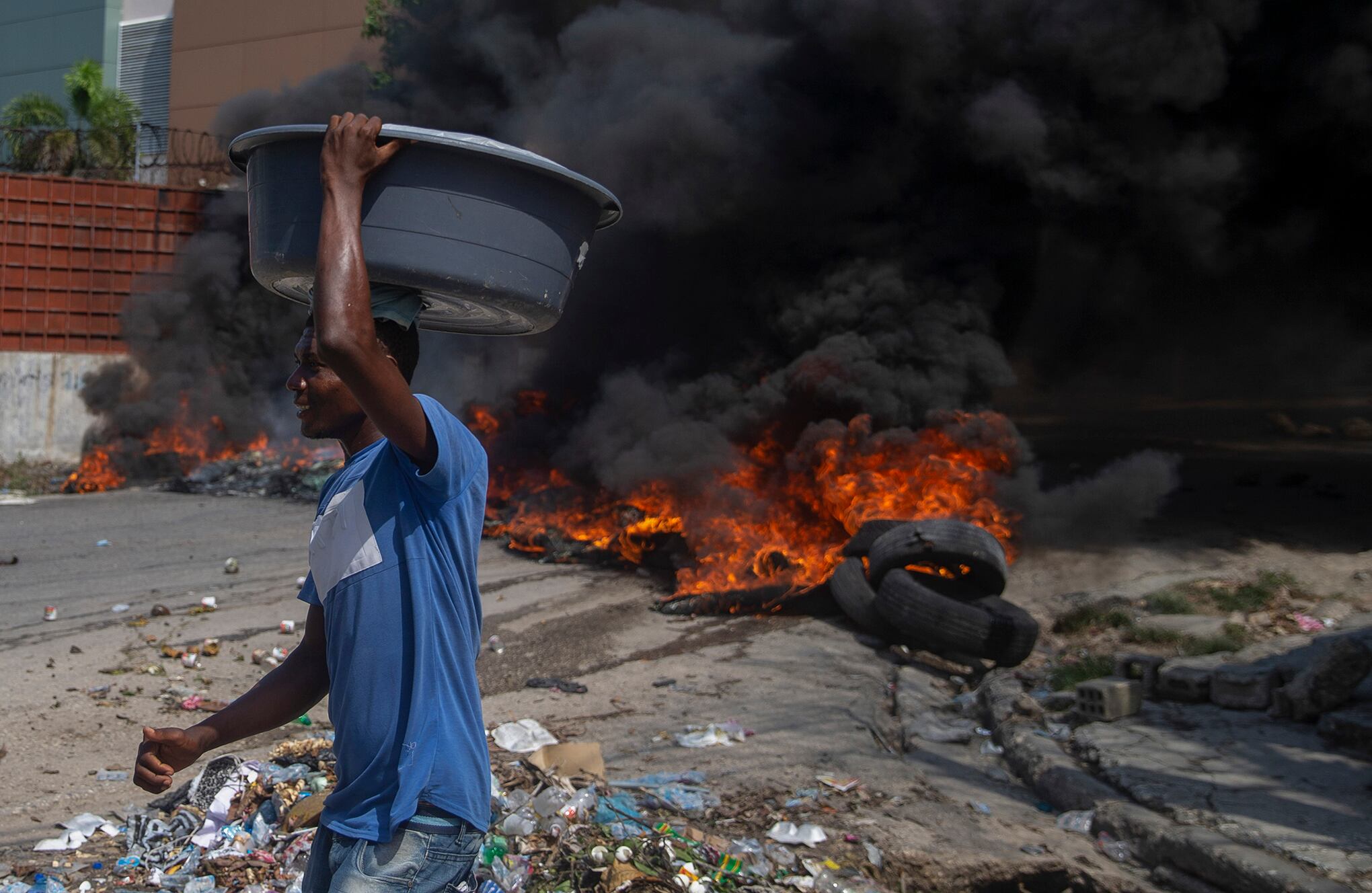 Huelga de seguridad en Haití