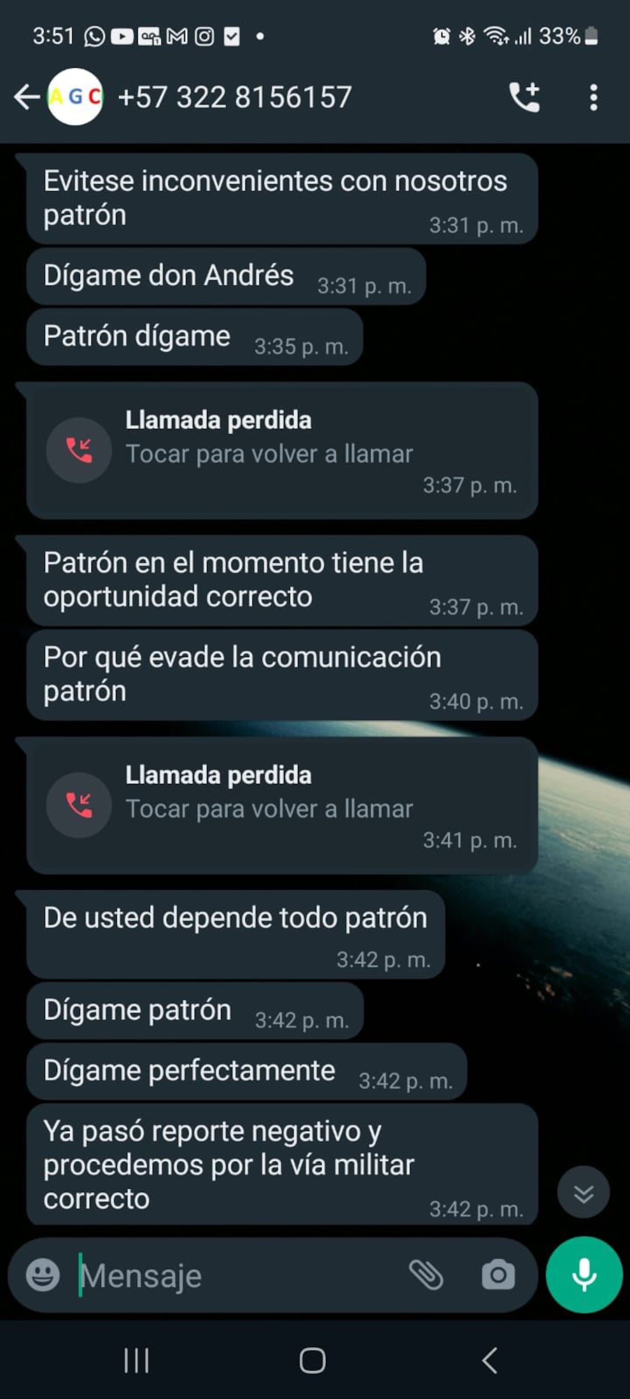 Con mensajes como estos, los delincuentes extorsionan y atemorizan a los comerciantes, en Bogotá