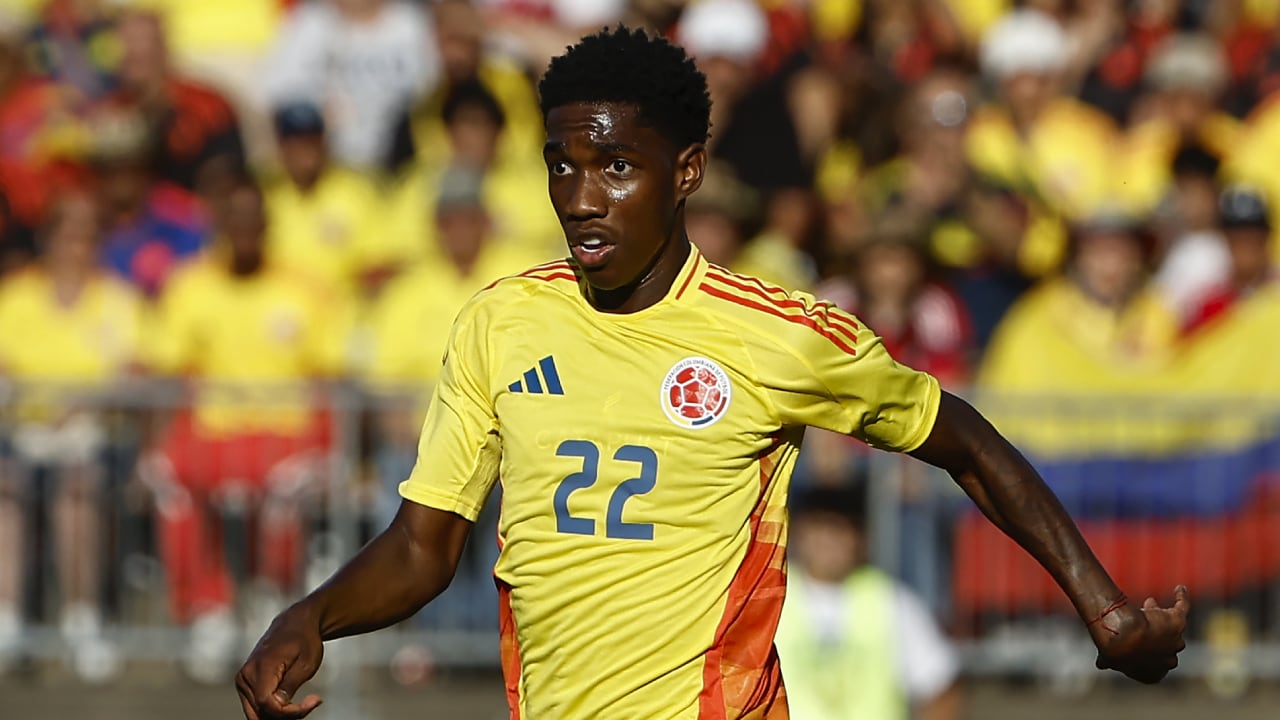 Yaser Asprilla, jugador de la Selección Colombia