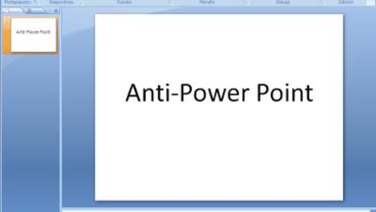 "Queremos que el número de aburridas presentaciones con PowerPoint decrezca en el planeta y que la media de las presentaciones pueda ser más excitante".