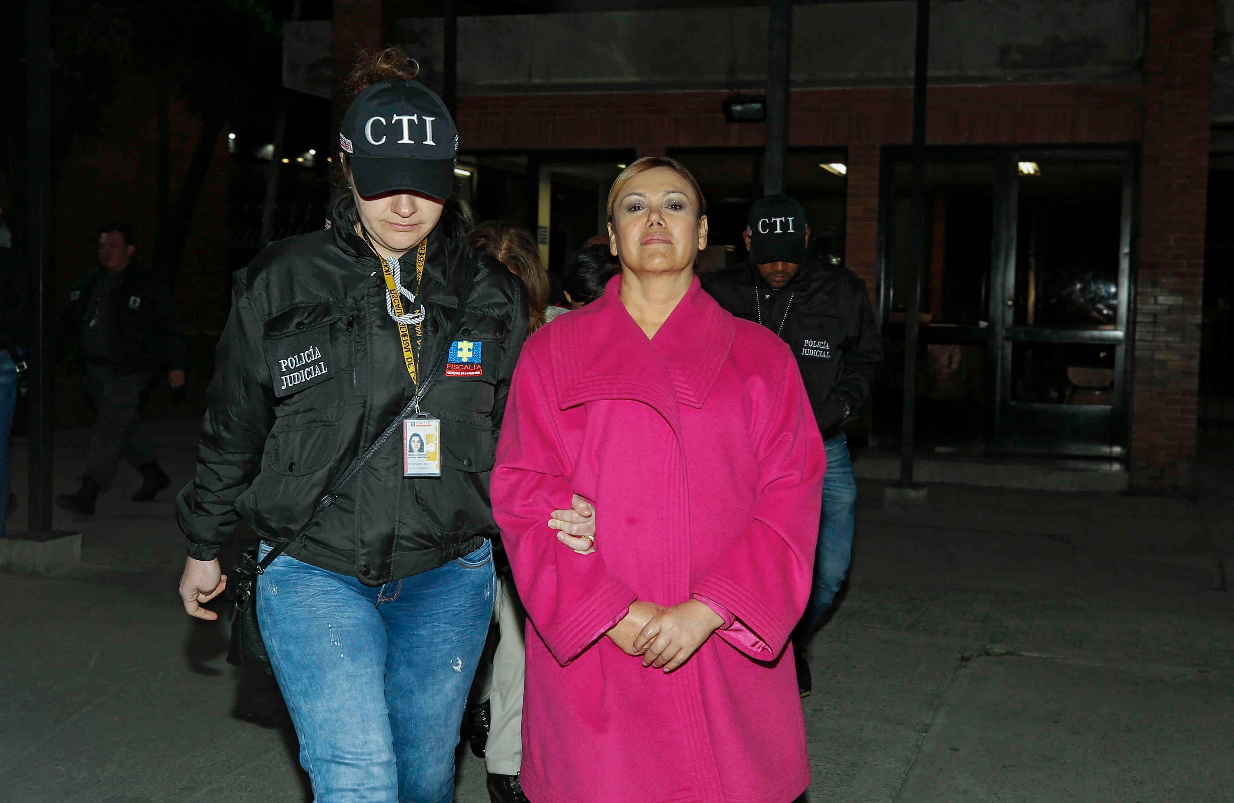 Captura de Luz Mary Guerrero, representante legal de Efecty y Servientrega,  por escandalo de Panama Papers. Foto: Daniel Reina / SEMANA