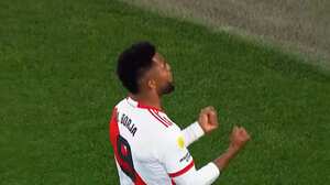 Miguel Borja anotó para River Plate.