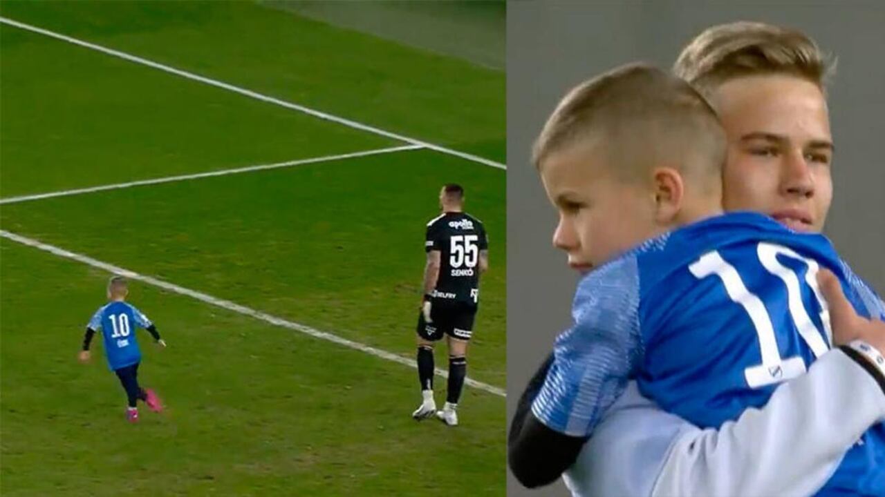 Énok Varga el pequeño al que un arquero hungaro le atajó dos tiros el día de su cumpleaños