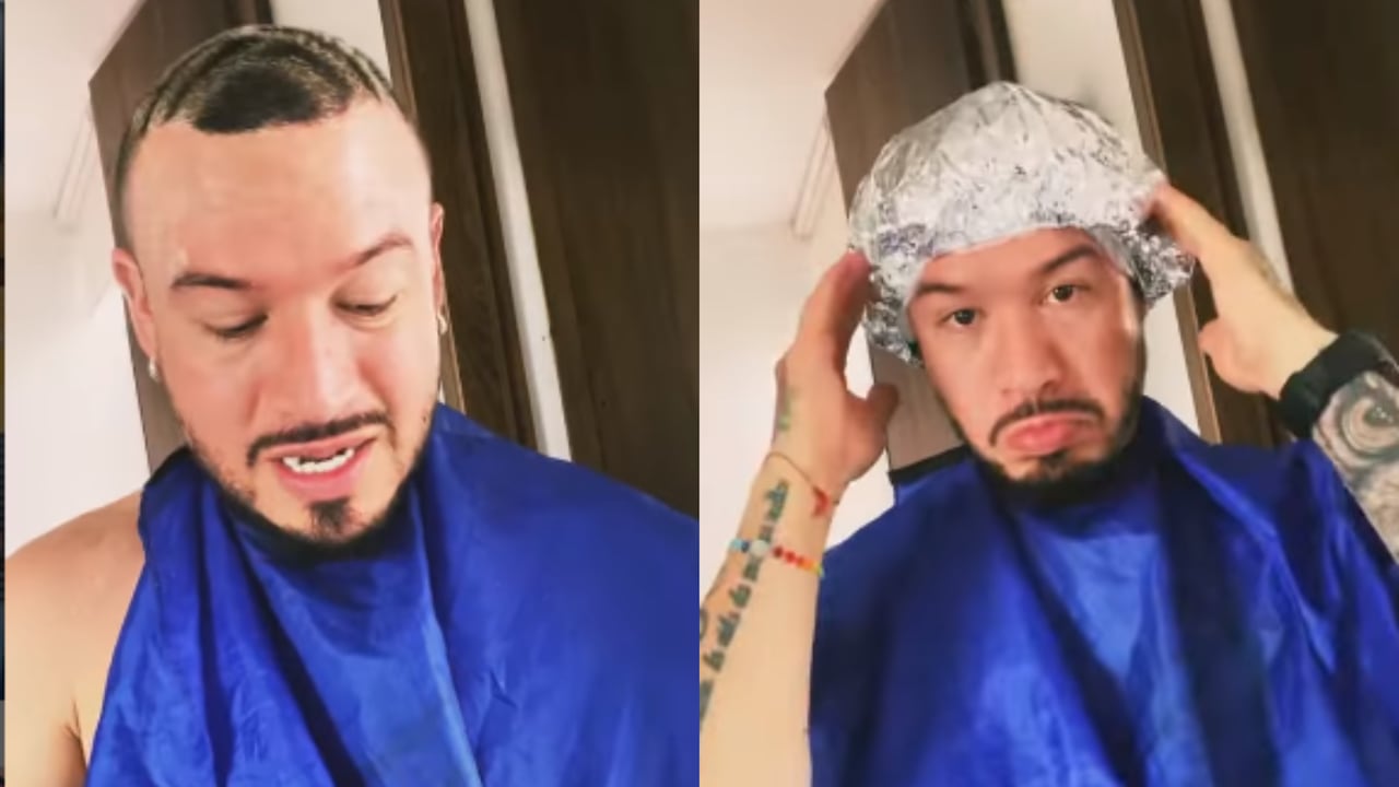 El imitador de J Balvin en 'Yo me llamo' mostró cómo es su proceso para cambiar de look e ir a la par con el artista.