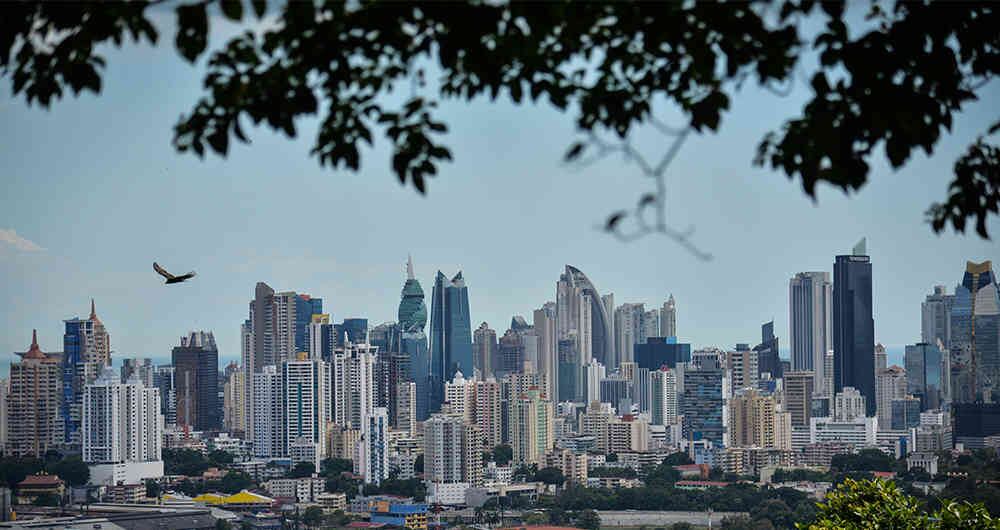 Vista de ciudad de Panamá.