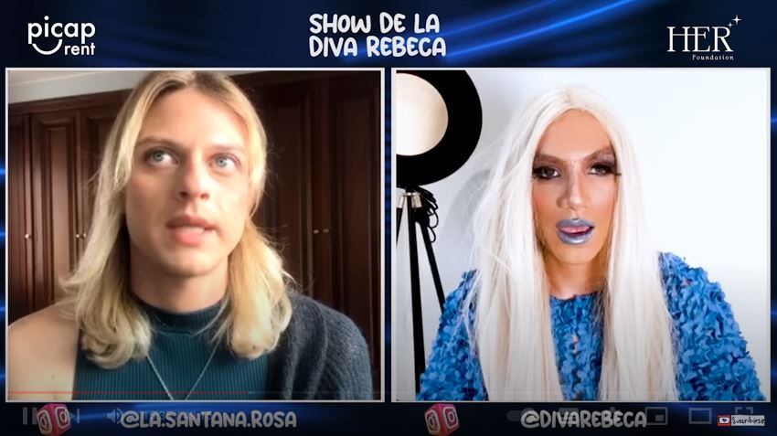 Santana Rosa abrió su corazón con 'Diva Rebeca'