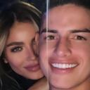 James Rodríguez y Aleska Génesis