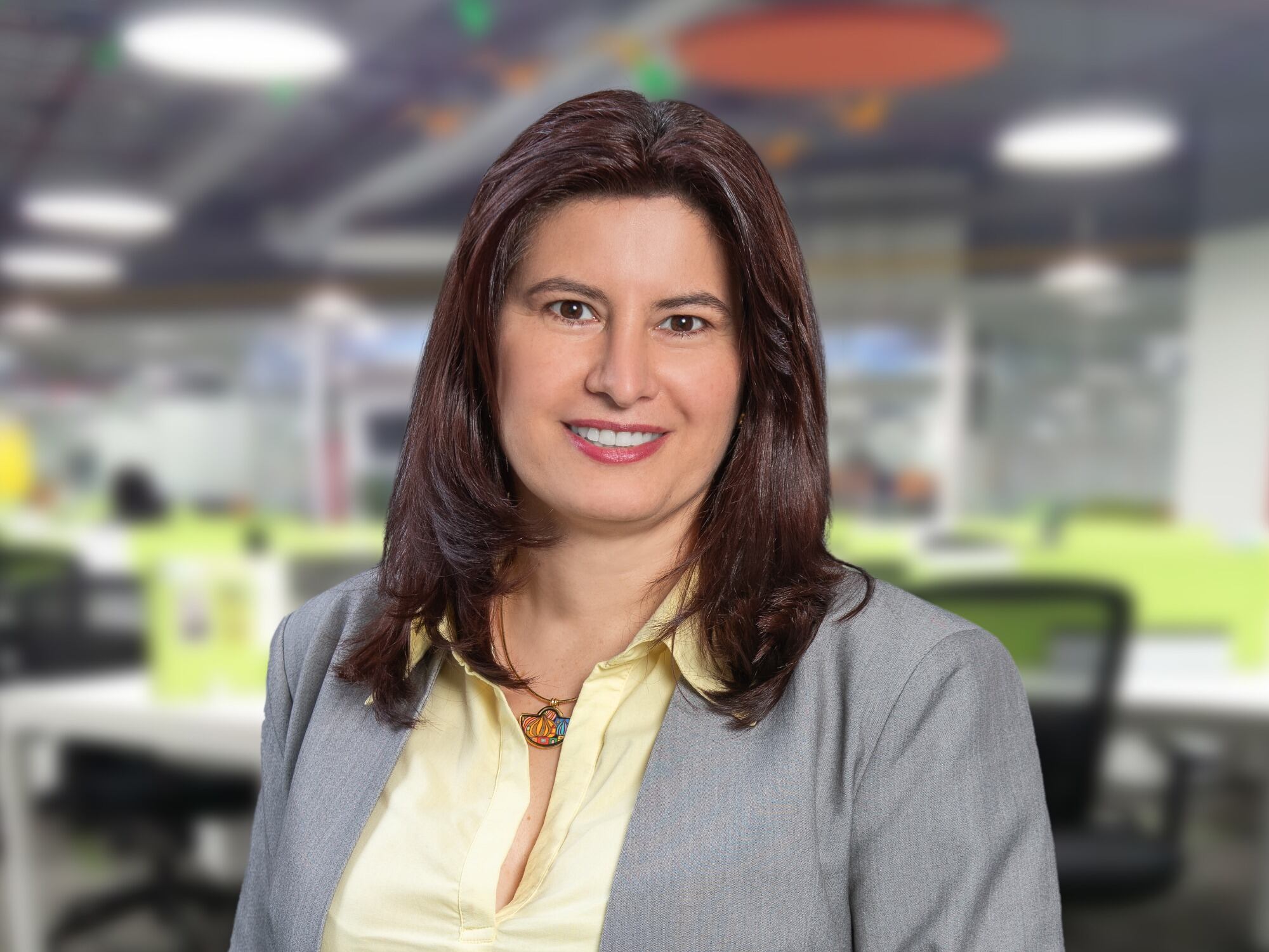 María Isabel Carrascal Enríquez, gerente de Educación, Empleo y Fomento Empresarial de Compensar.