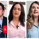 Daniel Quintero, Miguel Uribe Turbay, María Fernanda Cabal y Paloma Valencia.