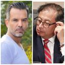 Jorge Cárdenas, el presidente Gustavo Petro y Julián Román.