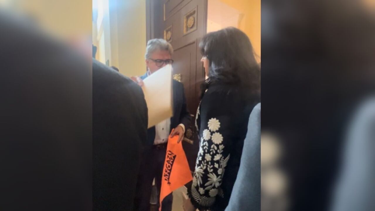 Wilson Arias y María Fernanda Cabal, enfrentamiento en el Congreso. 26/07.2022.