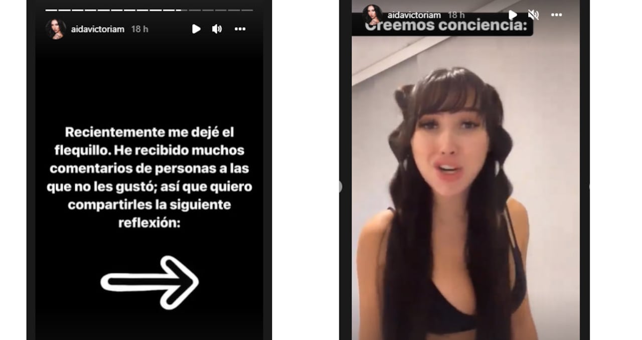 Aida Victoria Merlano - Captura de pantalla Instagram @aidavictoriam