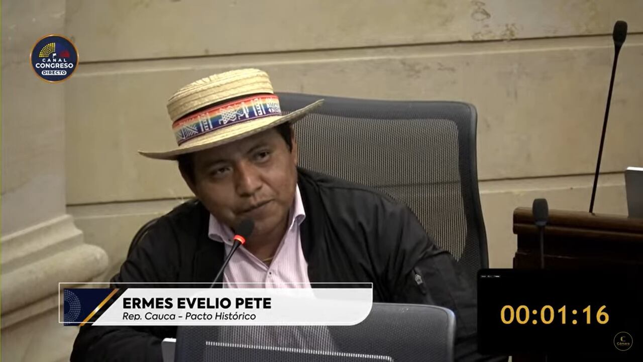 Representante a la Cámara Ermes Evelio Pete