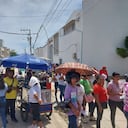 Filas en la sede del Banco Agrario.