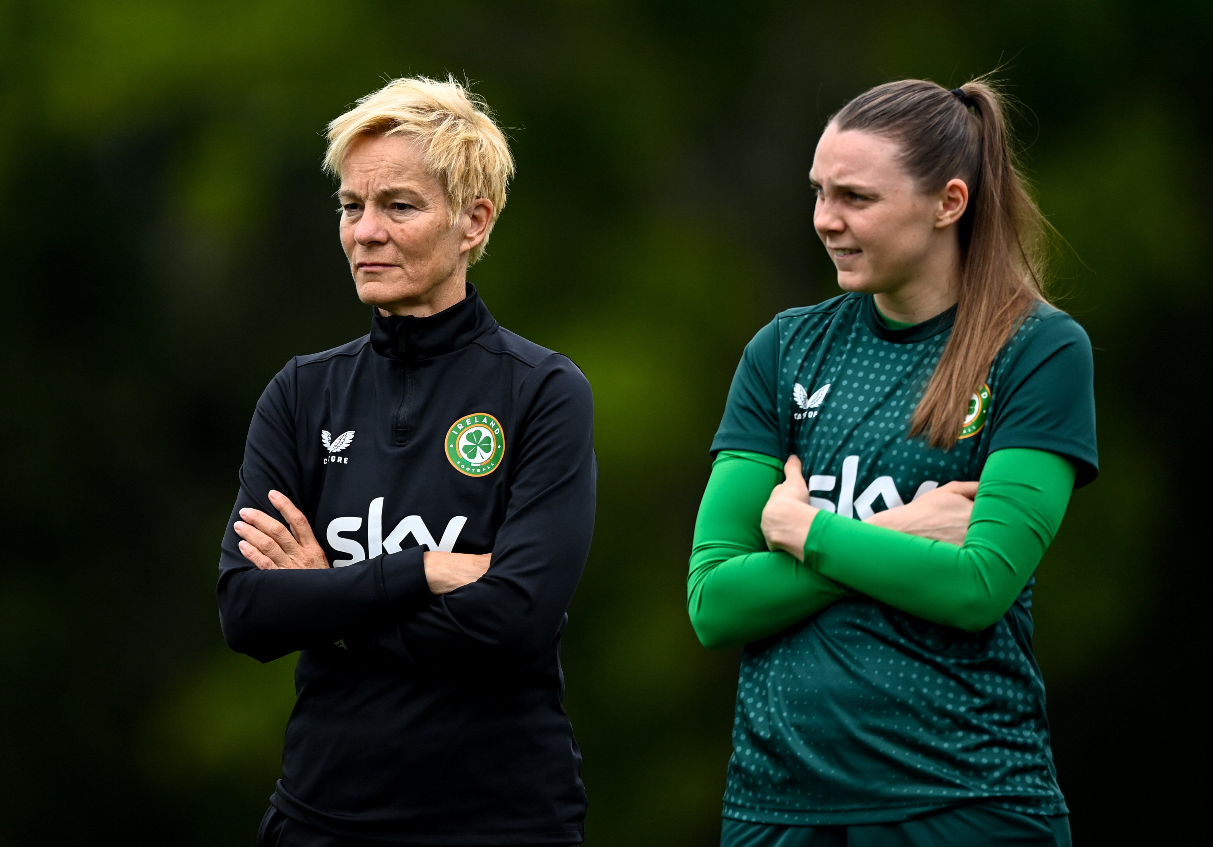 Vera Pauw, entrenadora de Irlanda.