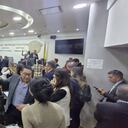 Comisión Séptima de la Cámara de Representantes en medio del debate de la reforma a la salud.