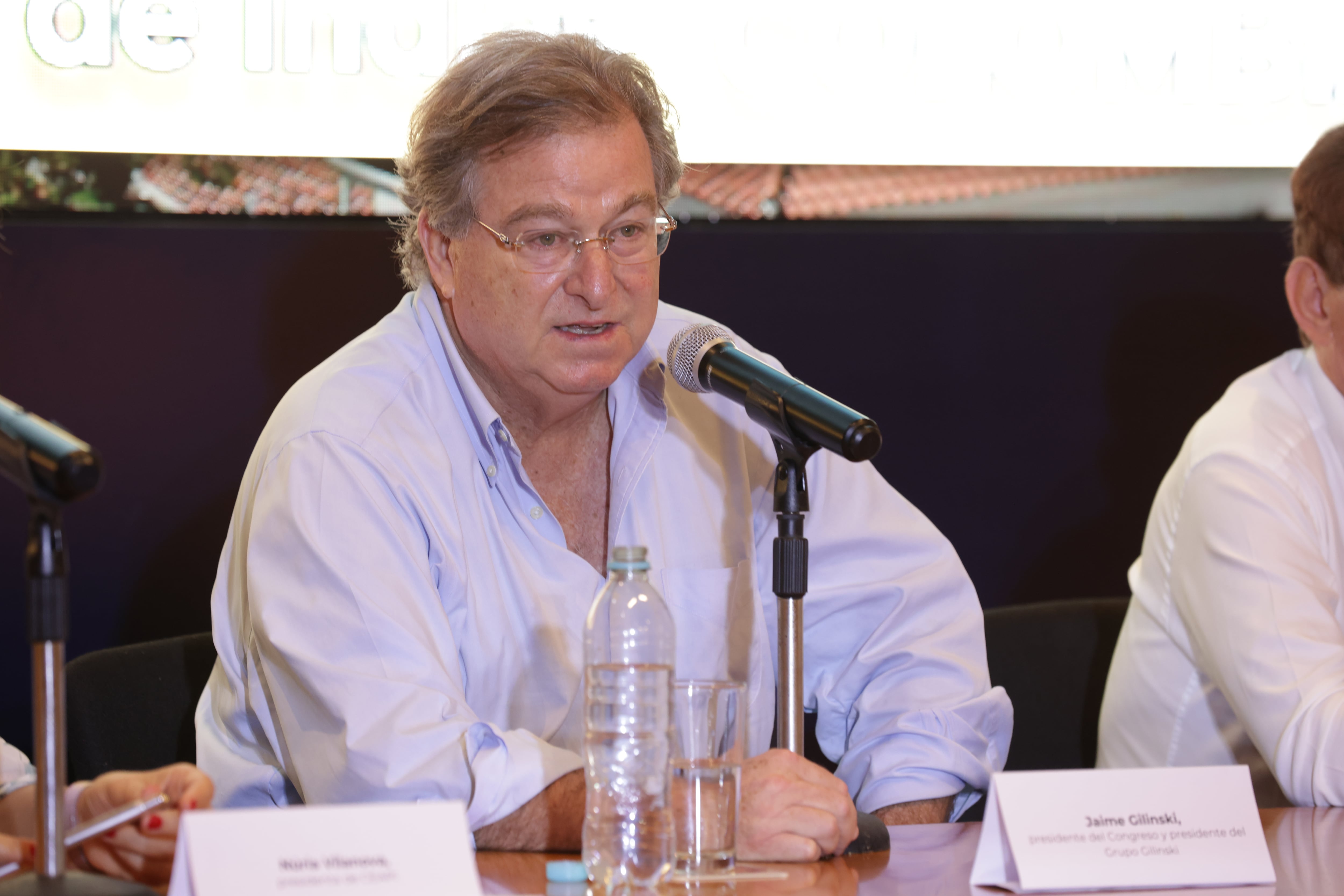 Rueda de Prensa Jaime Gilinski, Nuria Vilanova y Alberto Manzano