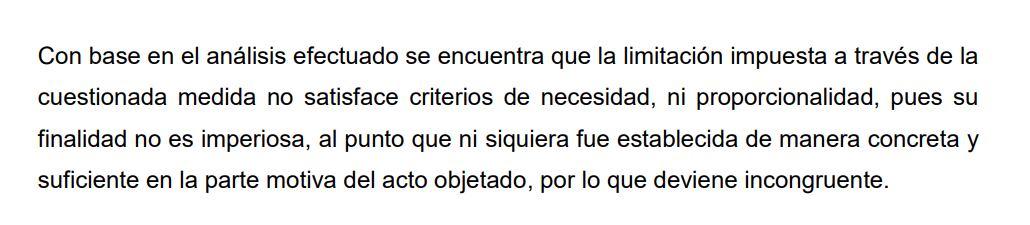Esta es parte de la medida tomada por el juzgado 12 administrativo de Bucaramanga sobre el pico y placa.