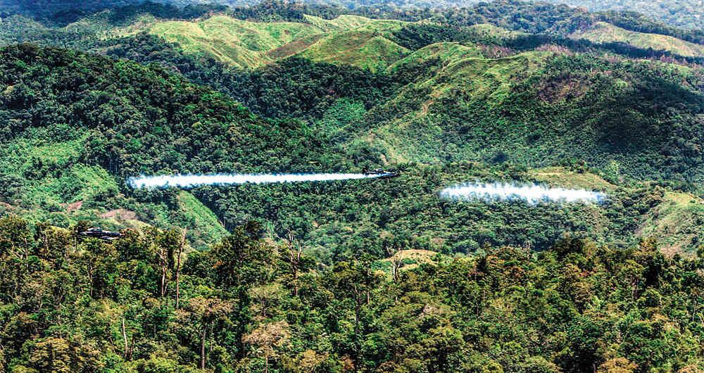 Aspersión aérea de cultivos ilícitos