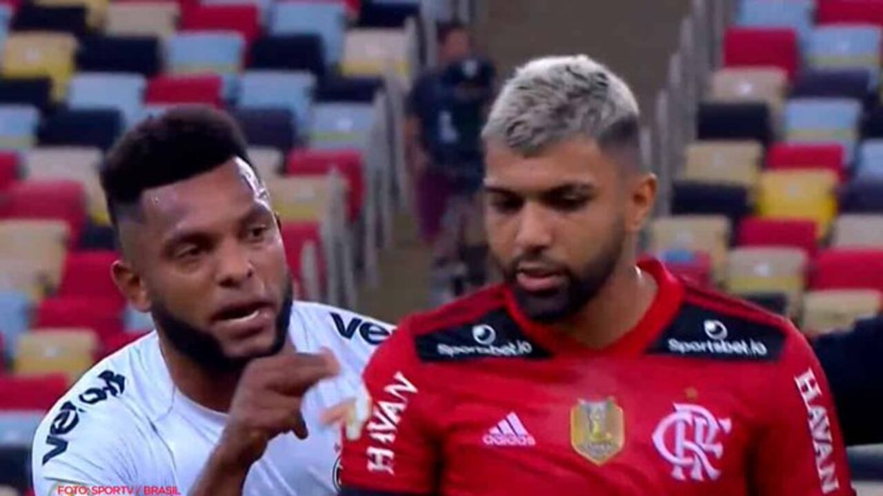 Miguel Ángel Borja y Gabigol