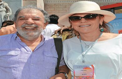 Poncho Rentería y María Isabel Rueda.