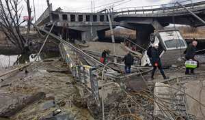 Los bombardeos sigue teniendo presencia constante en territorio ucraniano dañando la infraestructura del país.