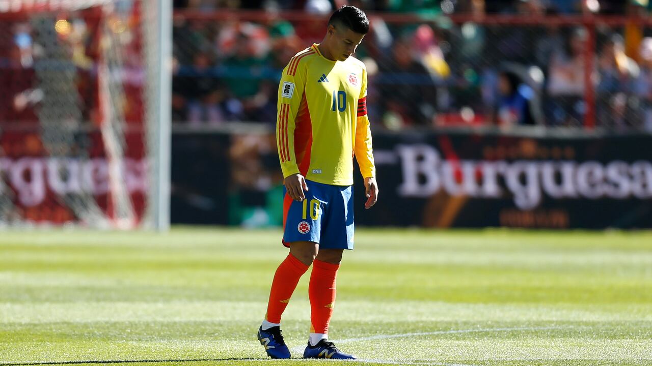 Verdadero motivo de la ausencia de James ante Uruguay.