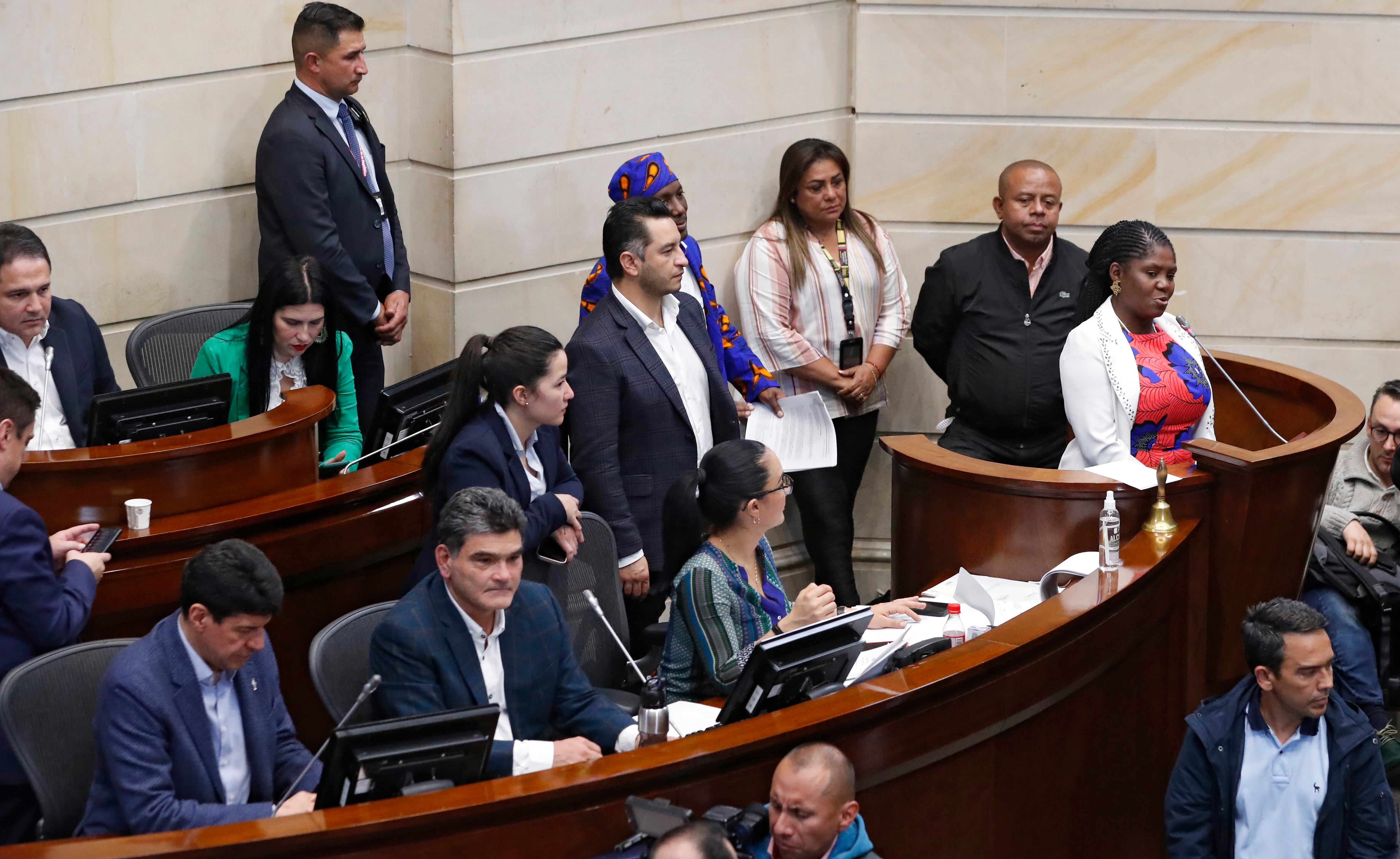 Vicepresidenta Francia Márquez en la Conciliación del Plan Nacional de Desarrollo del gobierno Petro en el Congreso de la República.
Bogotá mayo 5 del 2023
Foto Guillermo Torres Reina / Semana
