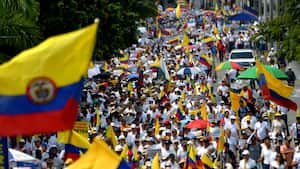 MARCHAS DE OPOSICIÓN EN CALI A GOBIERNO PETRO Y A LA REFORMA A LA SALUD