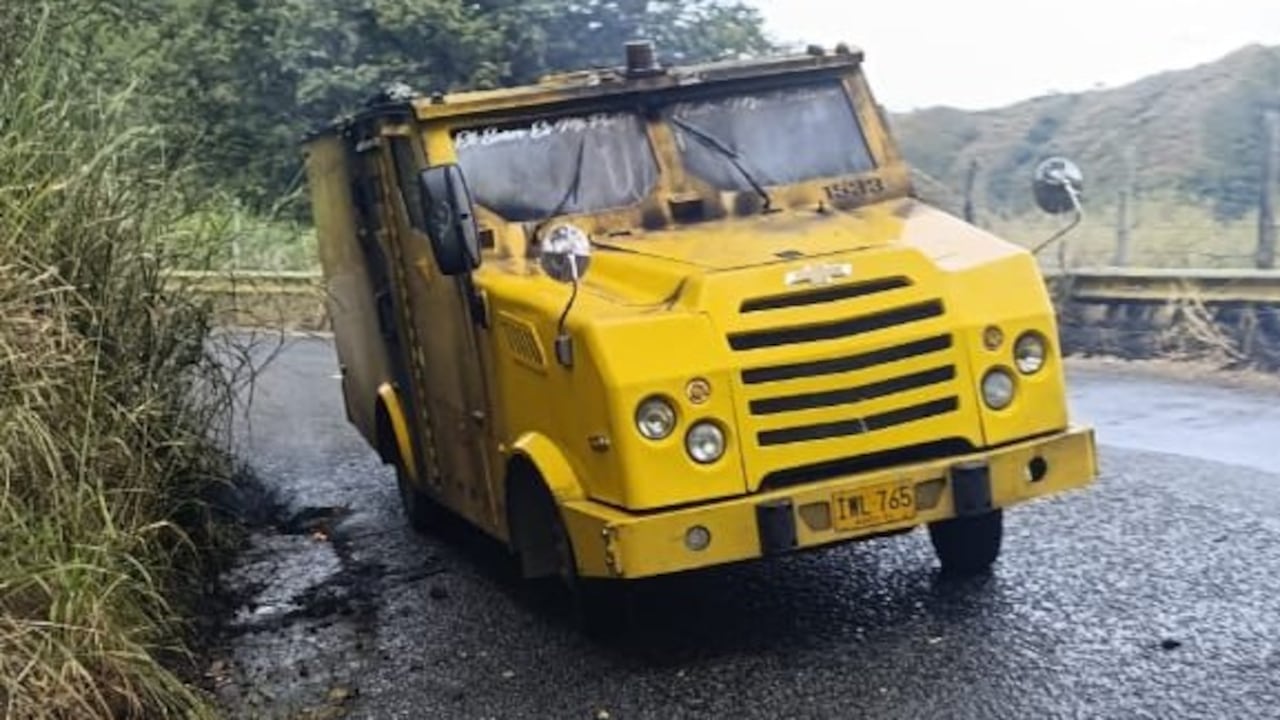 Intento de robo a un carro de valores en el norte del Valle del Cauca