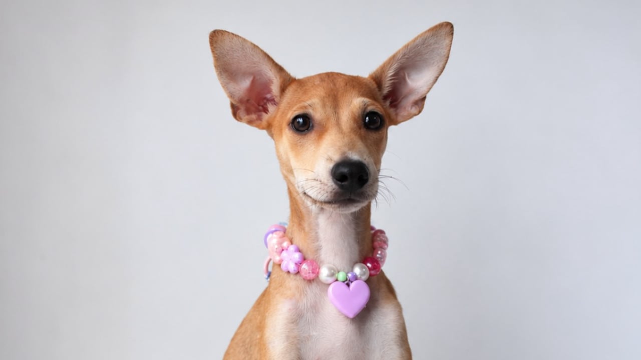 Siena, la perrita que fue encontrada amarrada y con fracturas.