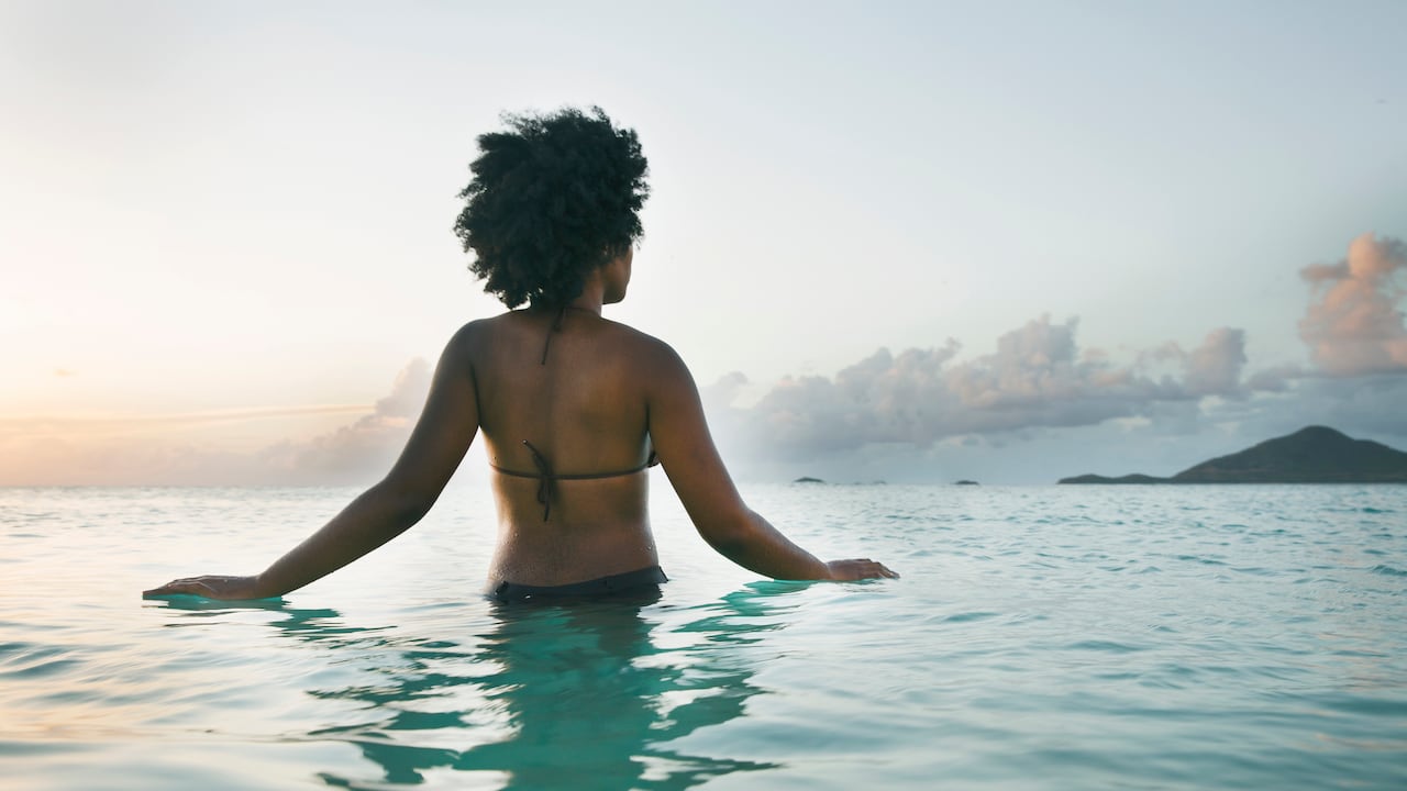 El agua de mar puede resultar beneficiosa para la salud.