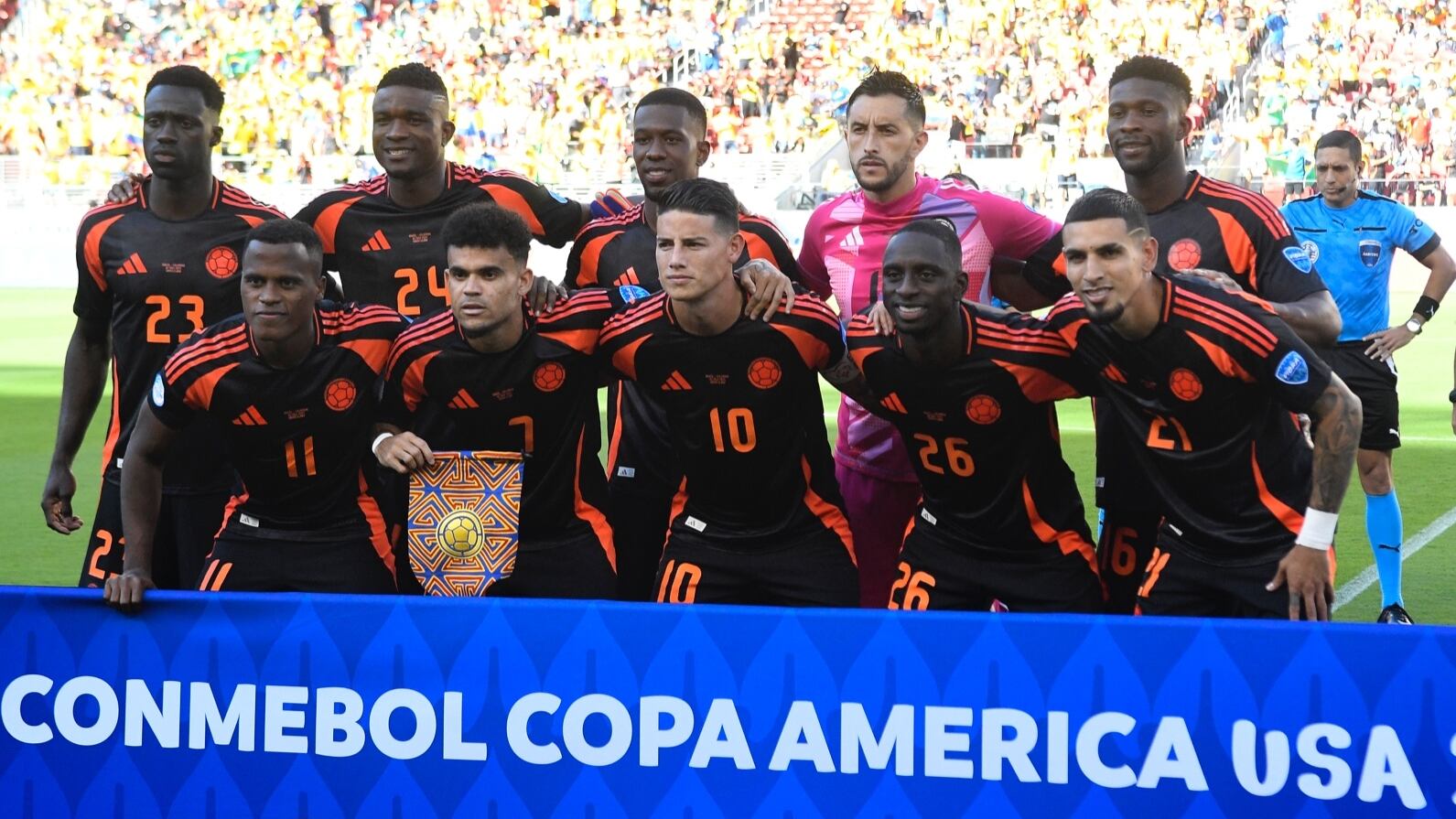 Brasil vs Colombia - fecha 3 - grupo D - Copa América 2024.