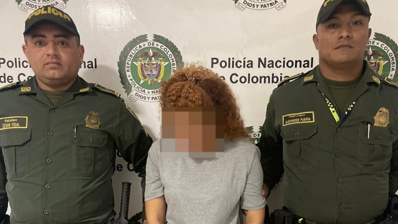 La mujer fue capturada por el delito de fabricación, tráfico y porte de estupefacientes.