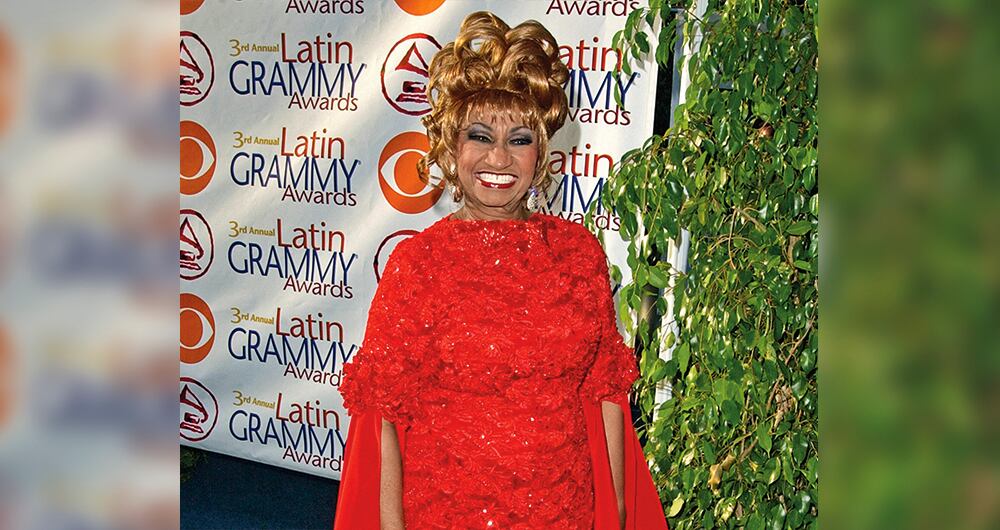 Celia Cruz sigue cosechando triunfos después de fallecida. 