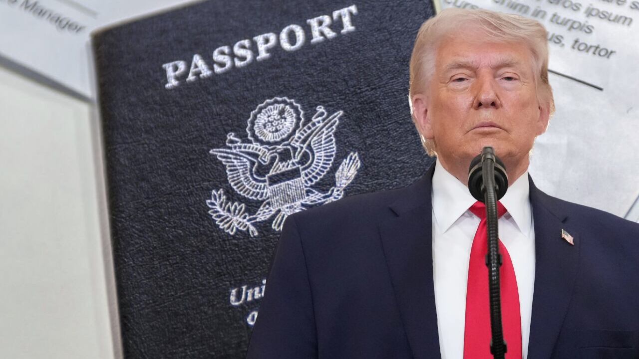 Trump pondrá su foto en los pasaportes: así quedará el nuevo diseño - Semana